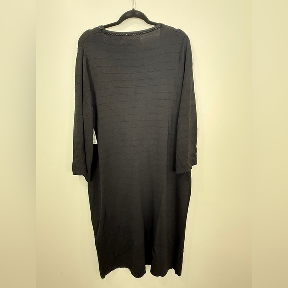 Heidi Weisel Chic Long Sleeve Black Dress - Picture 5 of 8